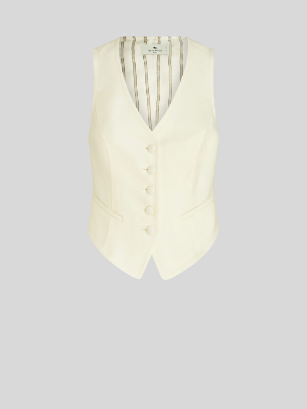 WOVEN WAISTCOAT