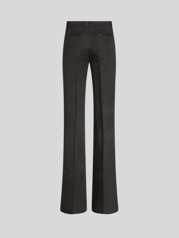 TROUSERS WITH FLARED BOTTOM