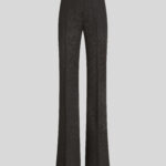 TROUSERS WITH FLARED BOTTOM