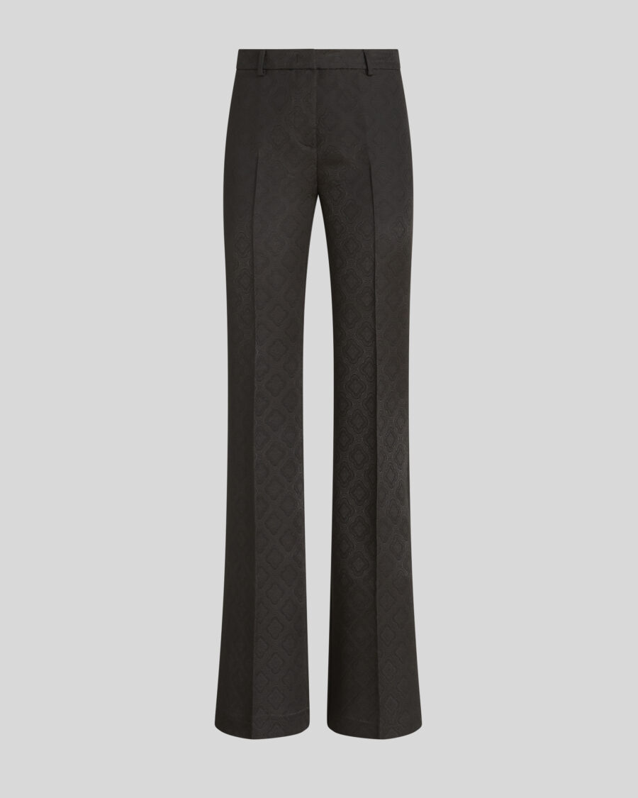 TROUSERS WITH FLARED BOTTOM