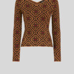 JERSEY JACQUARD SWEATER