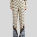 FLORAL PALAZZO TROUSERS