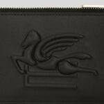 LEATHER CARD HOLDER WITH EMBOSSED LOGO