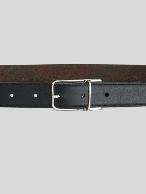 DOUBLE-SIDED LEATHER BELT