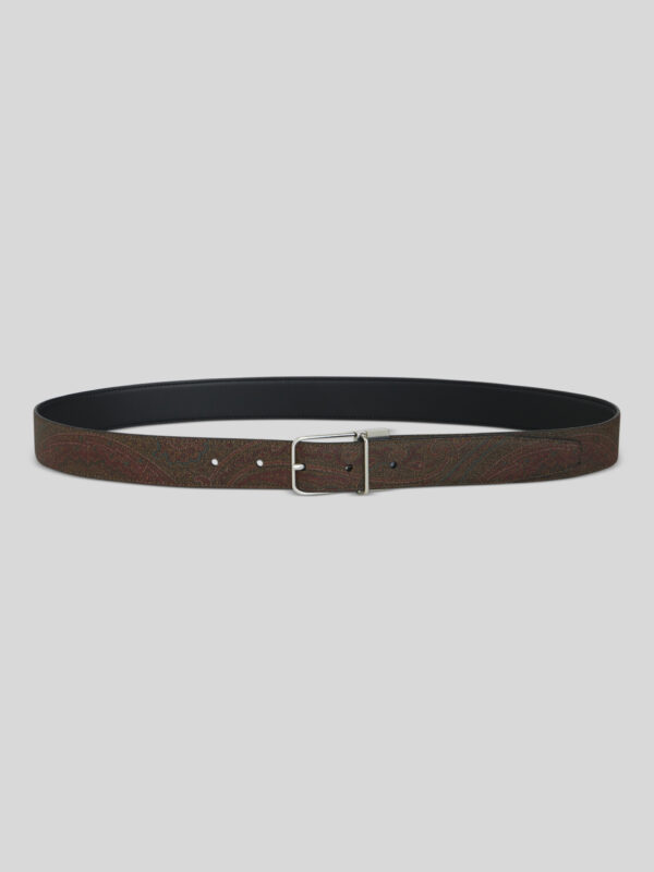 DOUBLE-SIDED LEATHER BELT