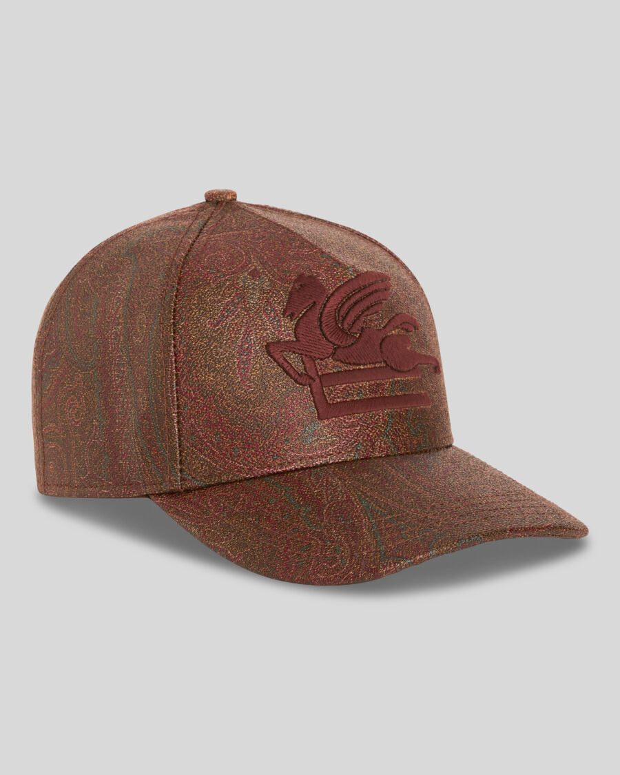 PAISLEY JACQUARD BASEBALL CAP