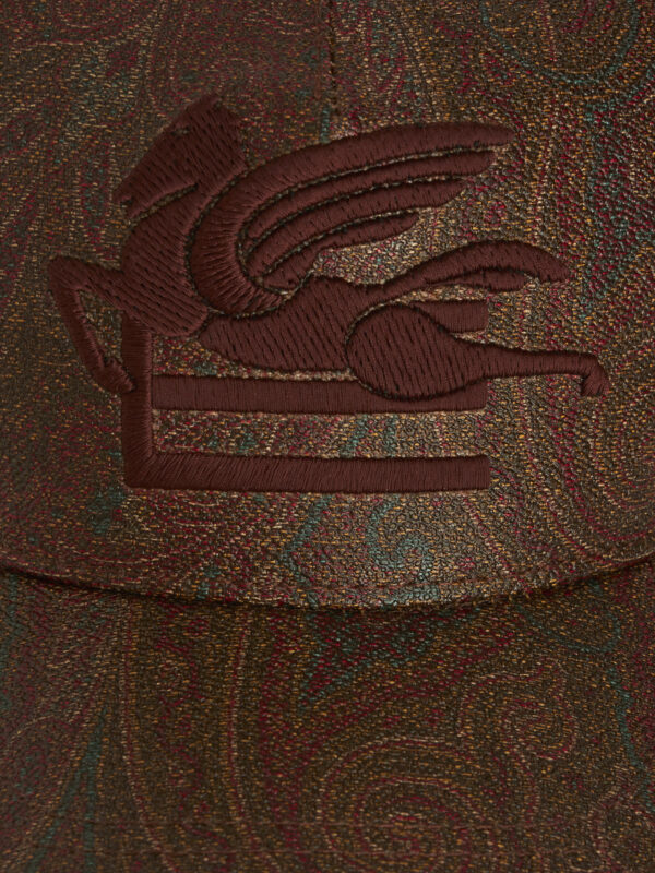 PAISLEY JACQUARD BASEBALL CAP