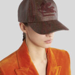 PAISLEY JACQUARD BASEBALL CAP