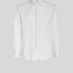 COTTON SHIRT WITH TIE PRINT