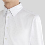 COTTON SHIRT WITH TIE PRINT