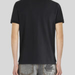 POLO SHIRT WITH LOGO AND PAISLEY UNDERCOLLAR