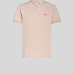 POLO SHIRT WITH LOGO AND PAISLEY UNDERCOLLAR