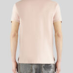 POLO SHIRT WITH LOGO AND PAISLEY UNDERCOLLAR