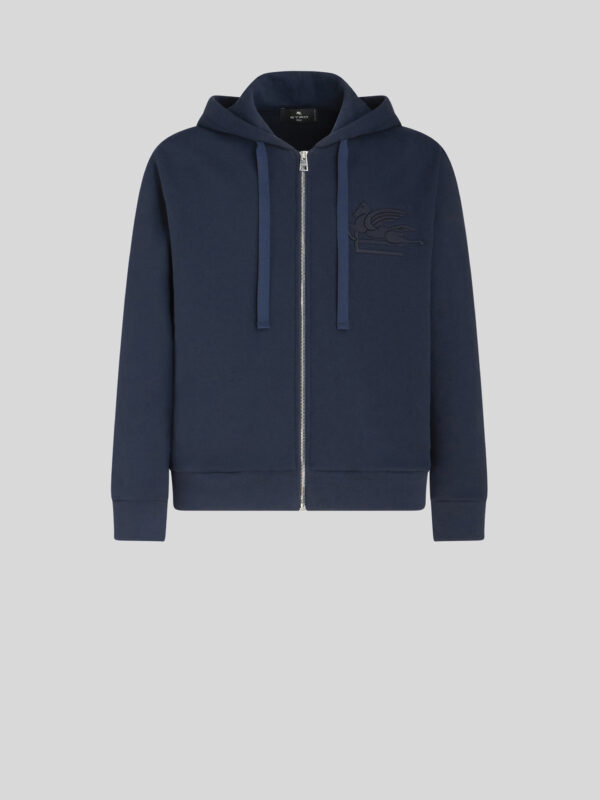 ZIPPED HOODIE