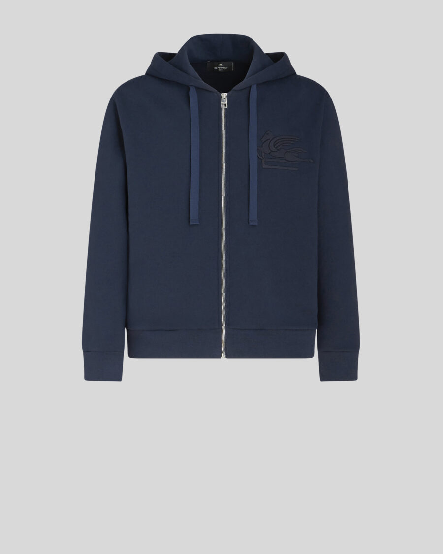 ZIPPED HOODIE