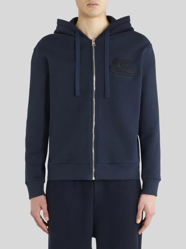 ZIPPED HOODIE