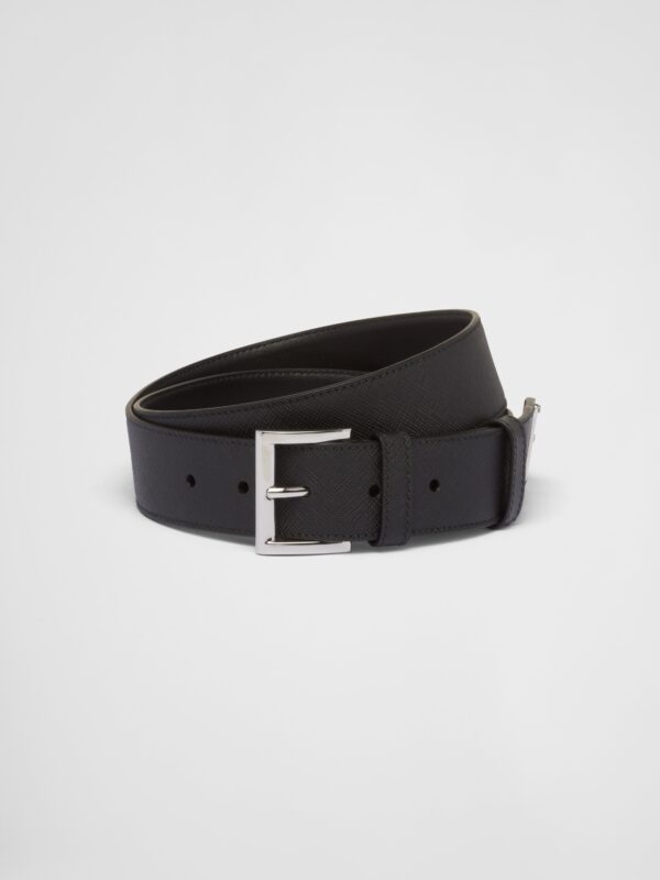 SAFFIANO LEATHER BELT