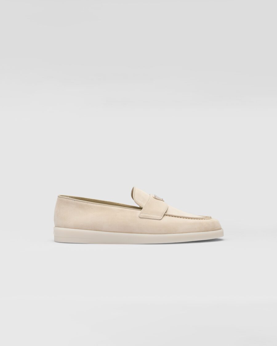 SUEDE LOAFERS