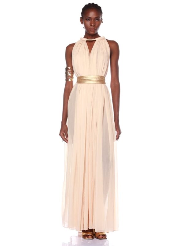 HALTERNECK GOWN