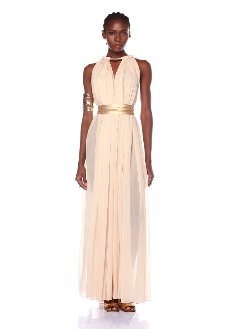 HALTERNECK GOWN