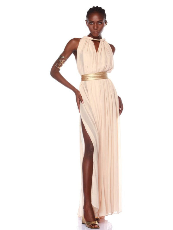 HALTERNECK GOWN