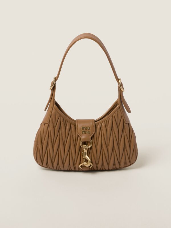 NAPPA LEATHER MATELASSÉ HOBO BAG