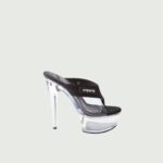 CLEAR PLATFORM SANDAL