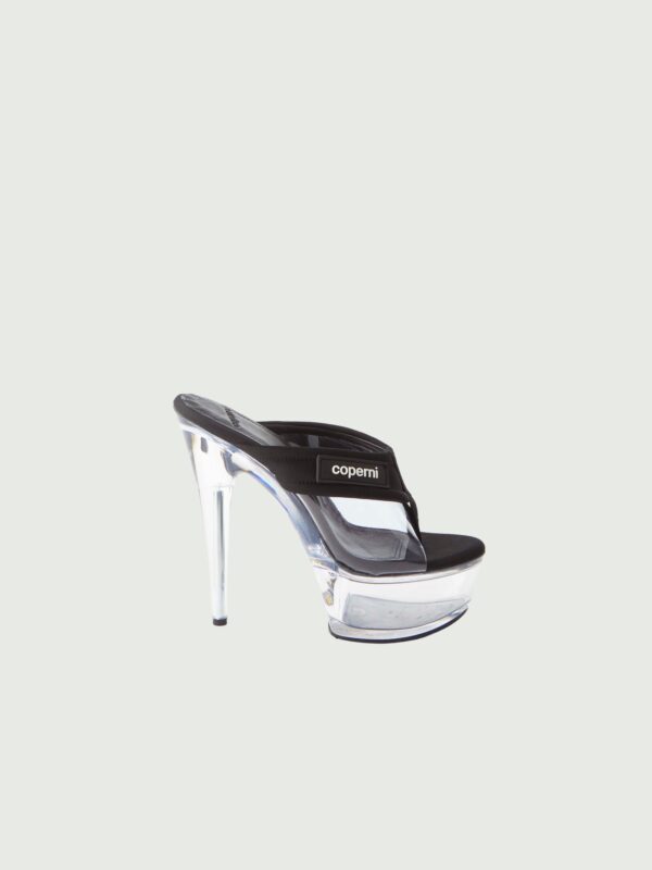 CLEAR PLATFORM SANDAL