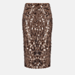 SEQUIN MIDI SKIRT