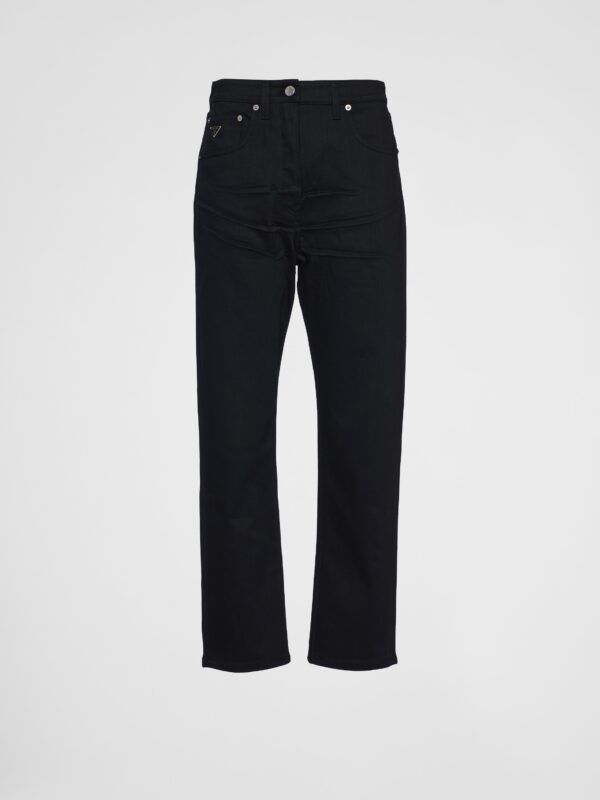 STRETCH DENIM FIVE POCKET JEANS