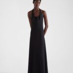 MAXI SABLÉ DRESS