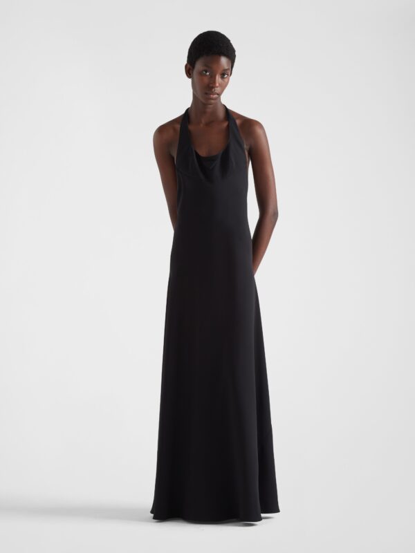 MAXI SABLÉ DRESS