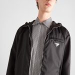 RE-NYLON HOODED BLOUSON