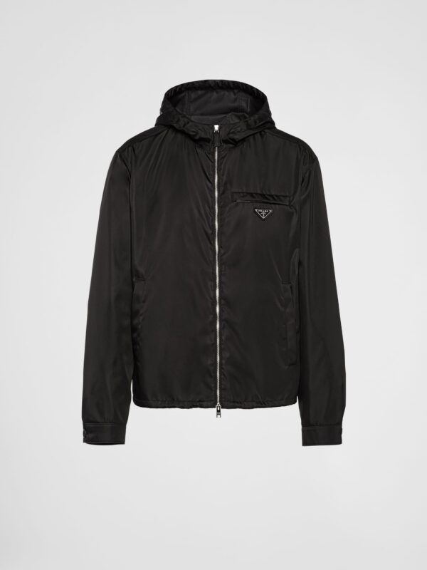 RE-NYLON HOODED BLOUSON
