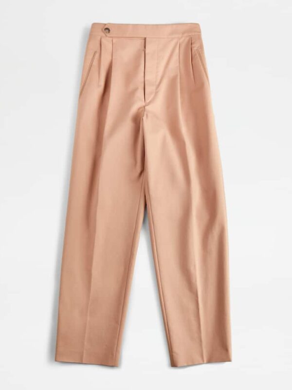 STRETCH COTTON TROUSERS