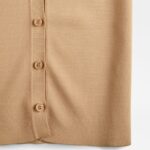 KNITTED MAXI POLO DRESS
