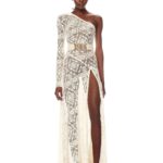 AMEENA ONE SHOULDER GOWN