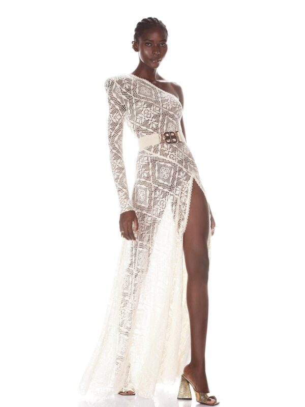 AMEENA ONE SHOULDER GOWN