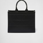 LEATHER SYMBOLE TOTE BAG