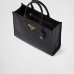 LEATHER SYMBOLE TOTE BAG