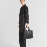 LEATHER SYMBOLE TOTE BAG