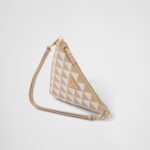 EMBROIDERED JACQUARD MINI BAG