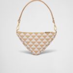 EMBROIDERED JACQUARD MINI BAG