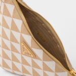 EMBROIDERED JACQUARD MINI BAG