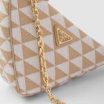 EMBROIDERED JACQUARD MINI BAG