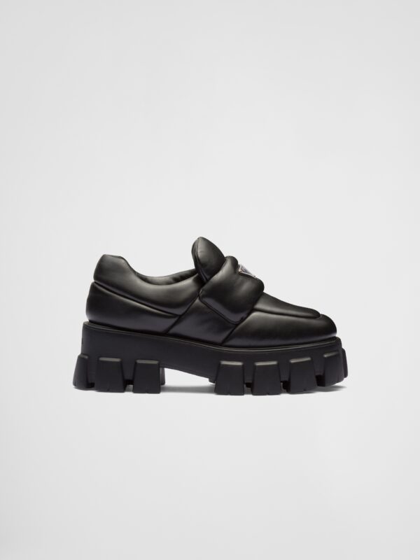 NAPPA LEATHER PADDED LOAFERS
