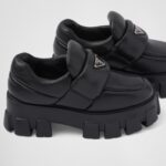 NAPPA LEATHER PADDED LOAFERS