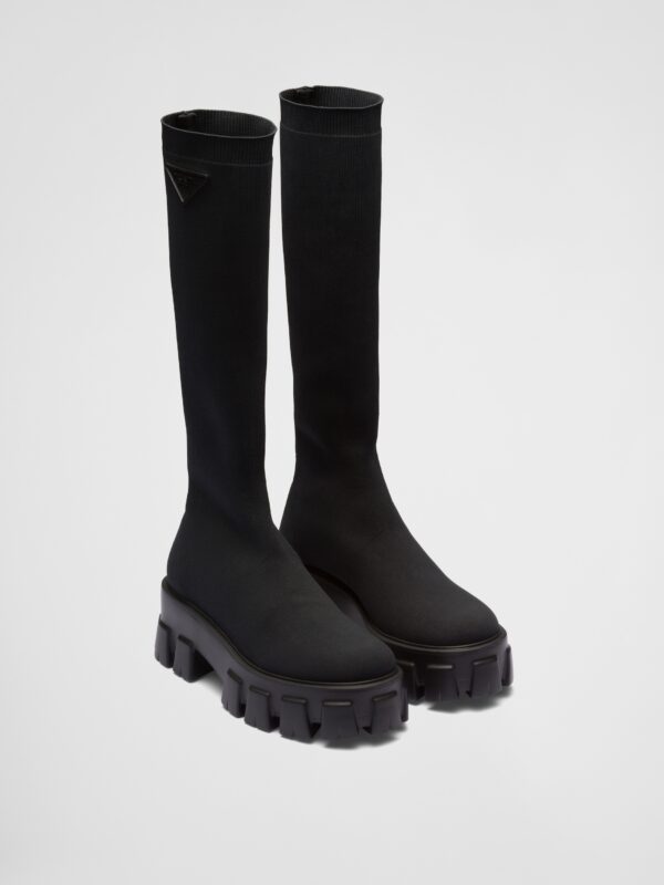 MONOLITH KNIT BOOTS