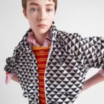 PRINTED RE-NYLON BLOUSON