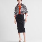 PRINTED RE-NYLON BLOUSON